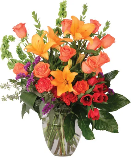 Coral Extravagance Flower Arrangement Coral Extravagance Flower Arrangement