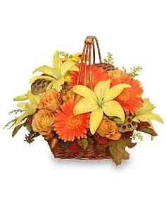 COLORES ORO Canasta Floral COLORES ORO Canasta Floral