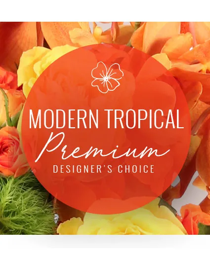 Modern Tropical Bouquet Premium Designer's Choice Modern Tropical Bouquet Premium Designer's Choice