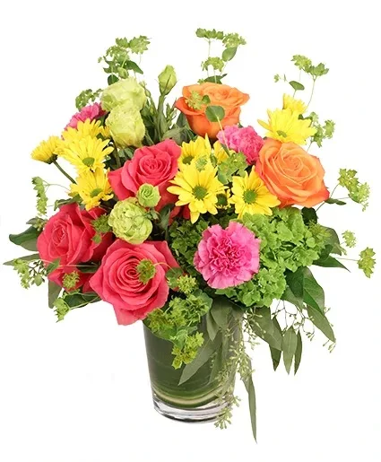Festive Surprise Vase Arrangement Festive Surprise Vase Arrangement