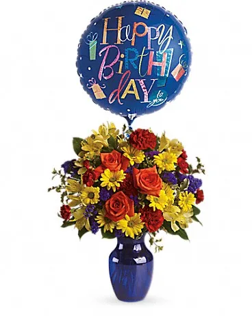 Fly Away Birthday Bouquet Fly Away Birthday Bouquet