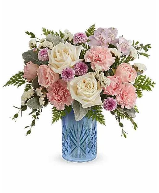 Teleflora's Blue Belle Bouquet Mother's Day