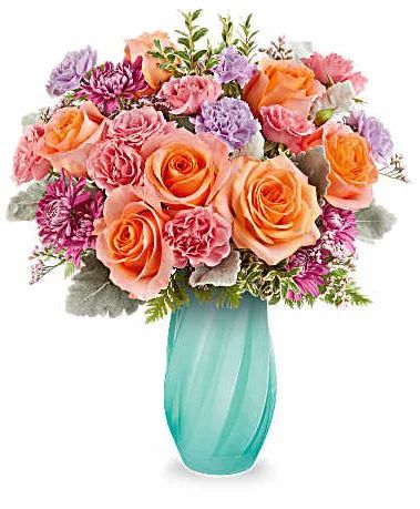 Teleflora's Blue Radiance Bouquet Everyday