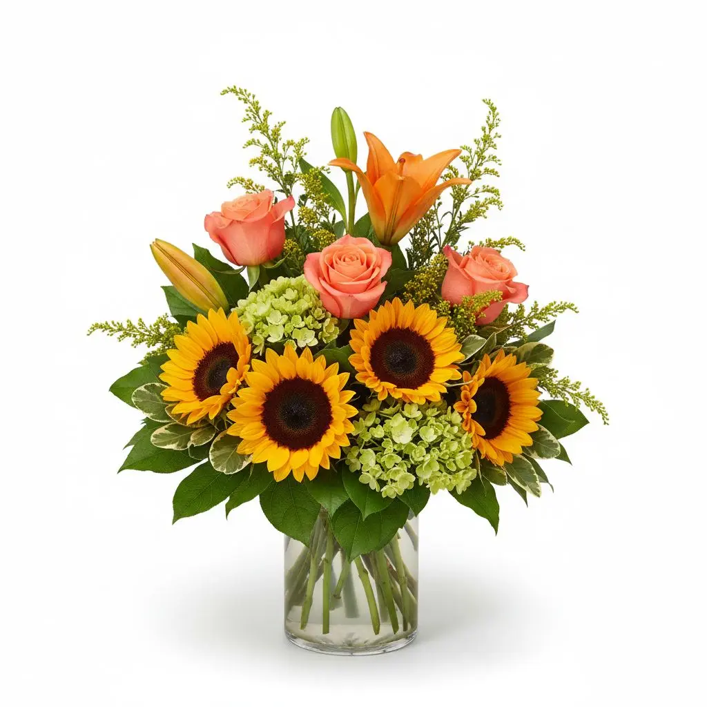 The Sun-Kissed Bouquet The Sun-Kissed Bouquet