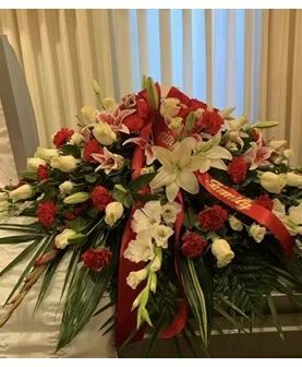 Remembering Adrian Casket Cover