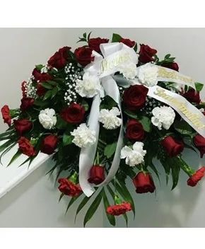 Heartfelt Casket Cover