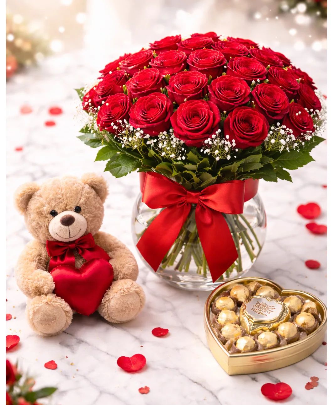 Three dozen of Red Roses Valentine's special