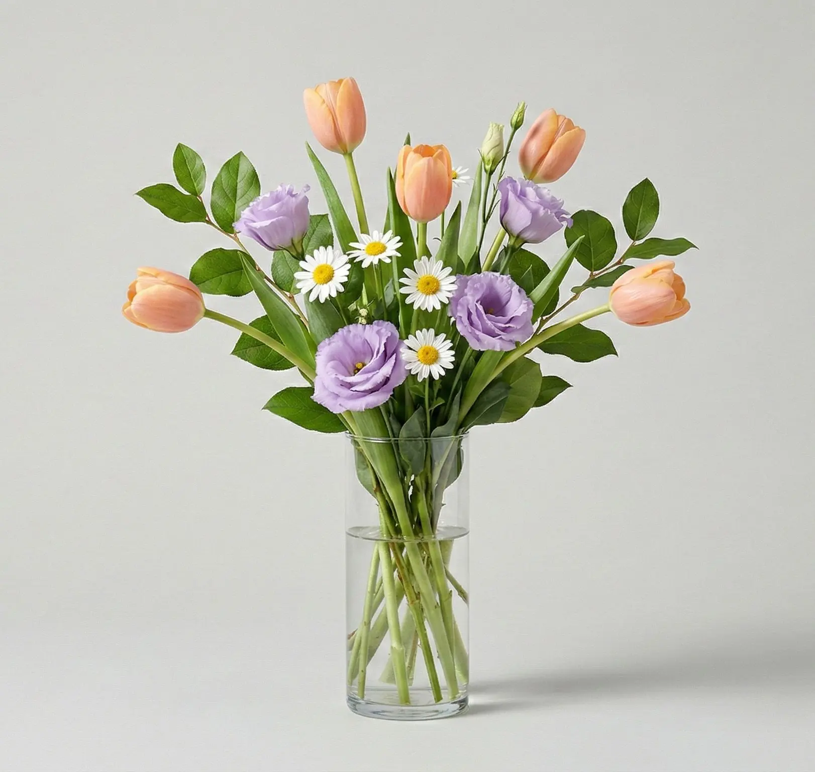 Blushing Peach & Lavender Garden Blushing Peach & Lavender Garden