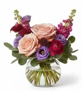 Plum & Blush Elegance