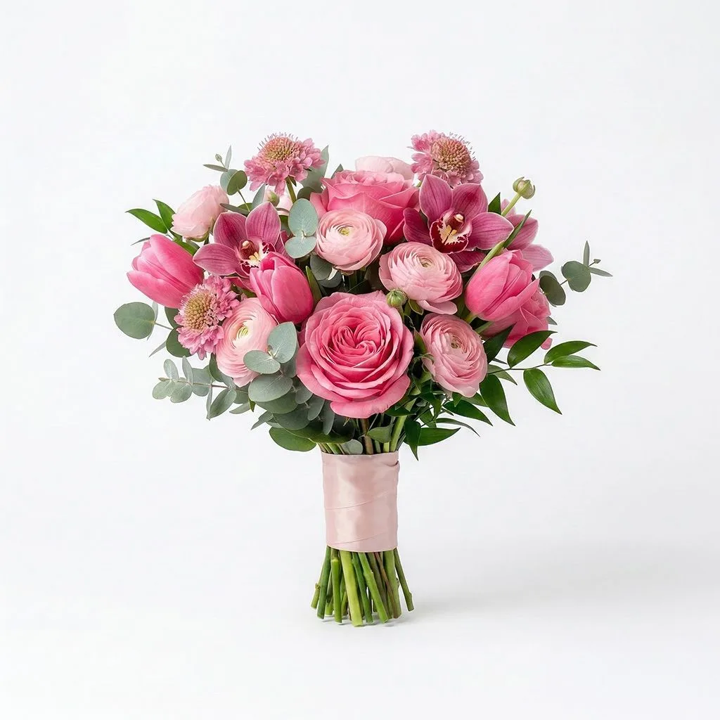 Blush Orchid Garden Promquet Blush Orchid Garden Promquet