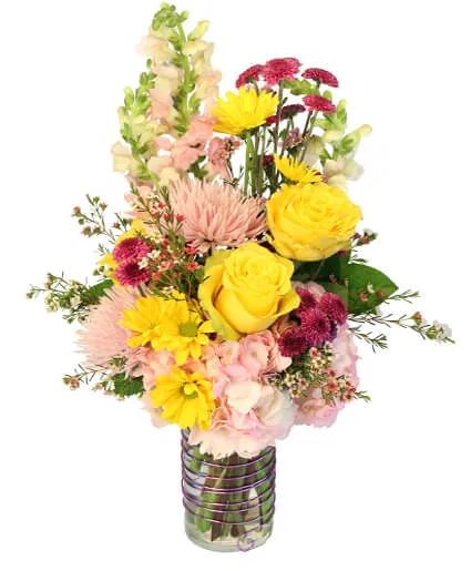 Touches of Light Vase Arrangement