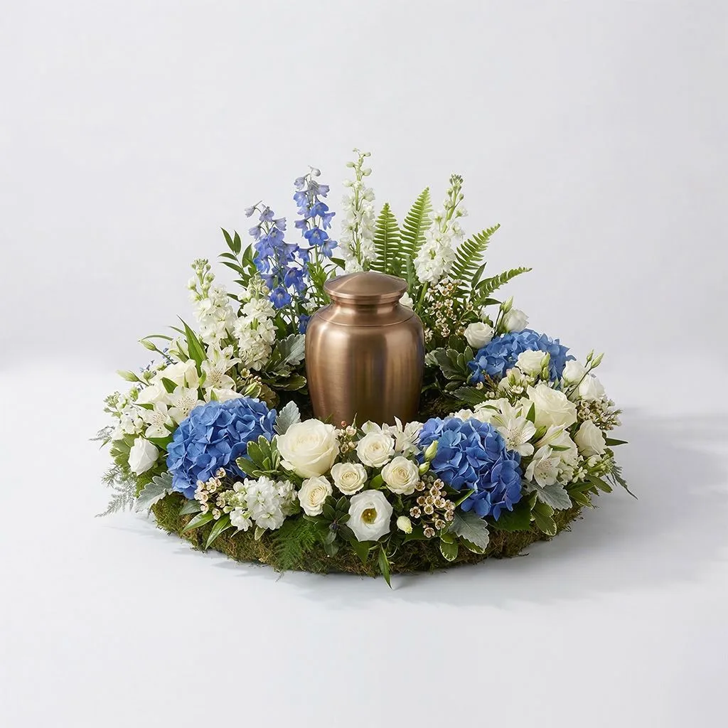 Blue Hydrangea Remembrance Blue Hydrangea Remembrance