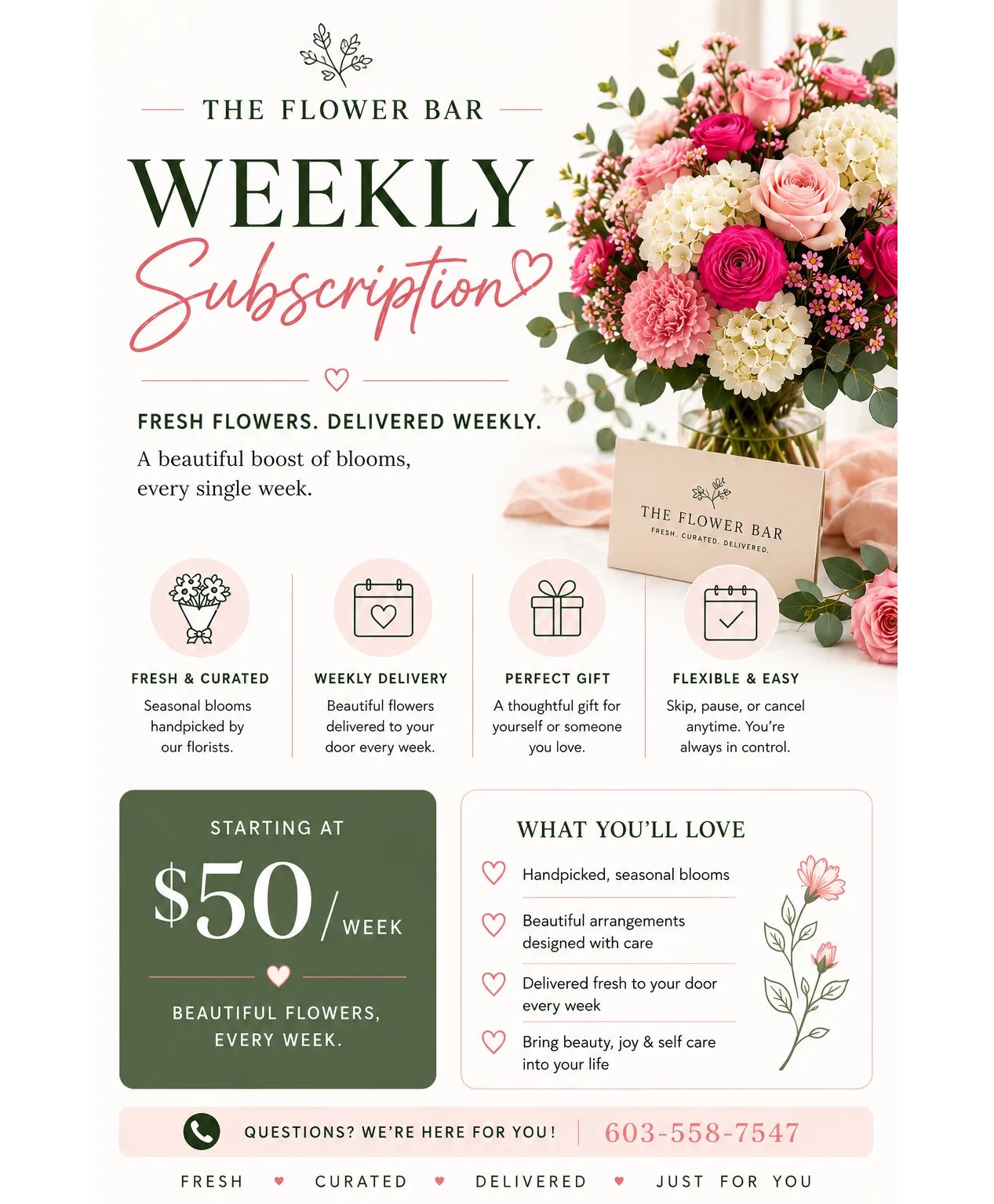 Weekly Gift Floral Design
