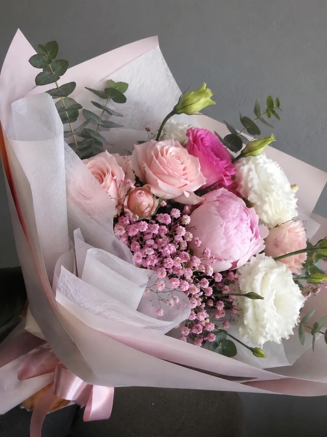 Fresh Flowers Wrapped
