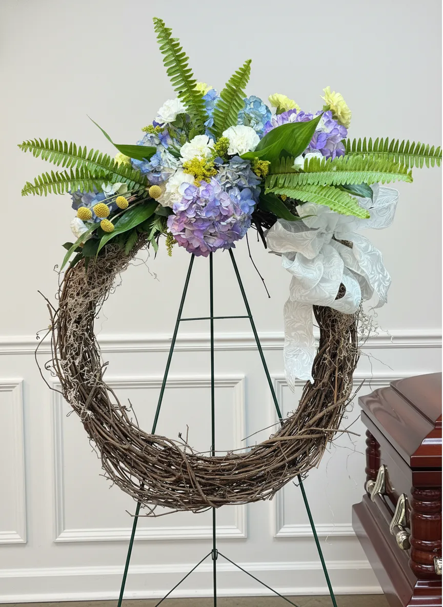 Prayer for Peace Grapevine Tribute Wreath Prayer for Peace Grapevine Tribute Wreath