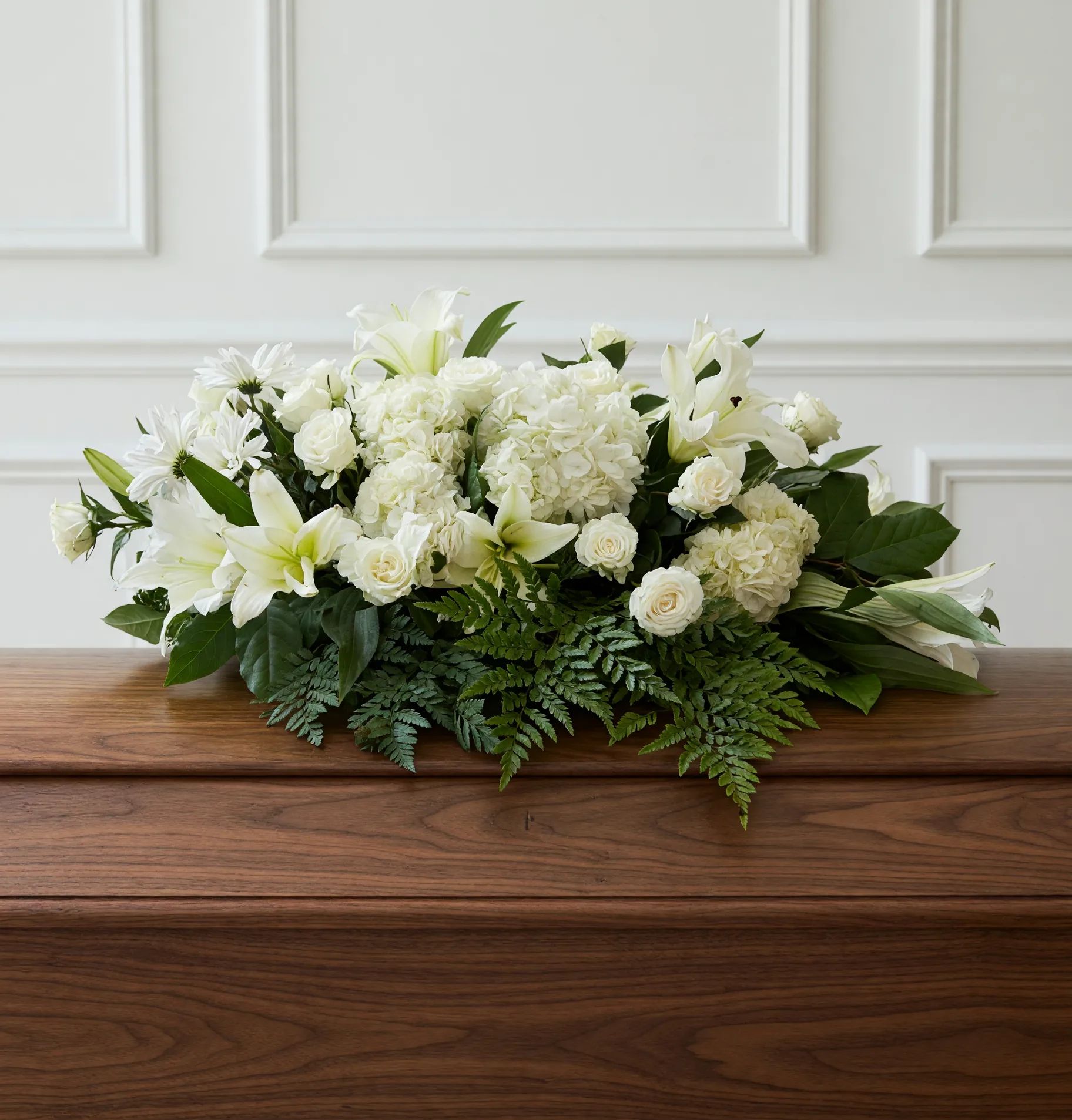Heavenly Light Casket Spray