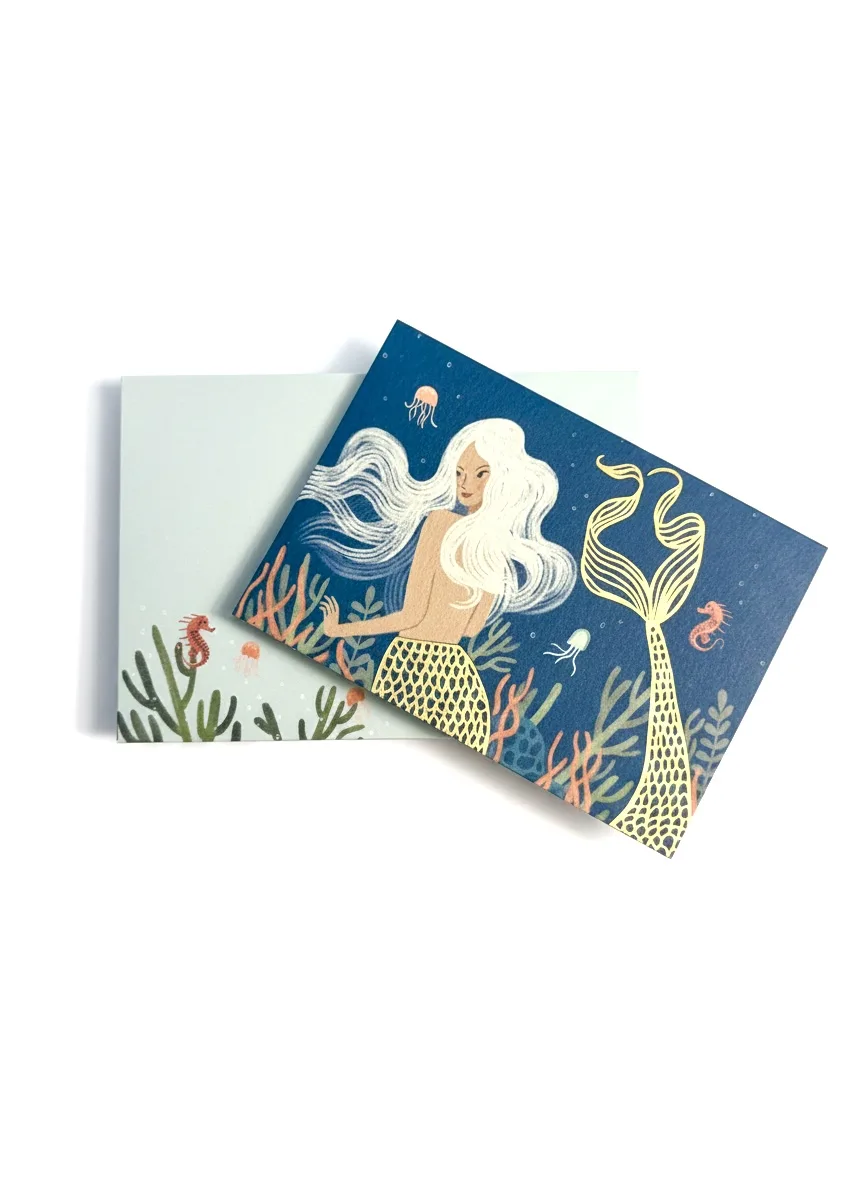 Magical Mermaid Greeting Card Magical Mermaid Greeting Card
