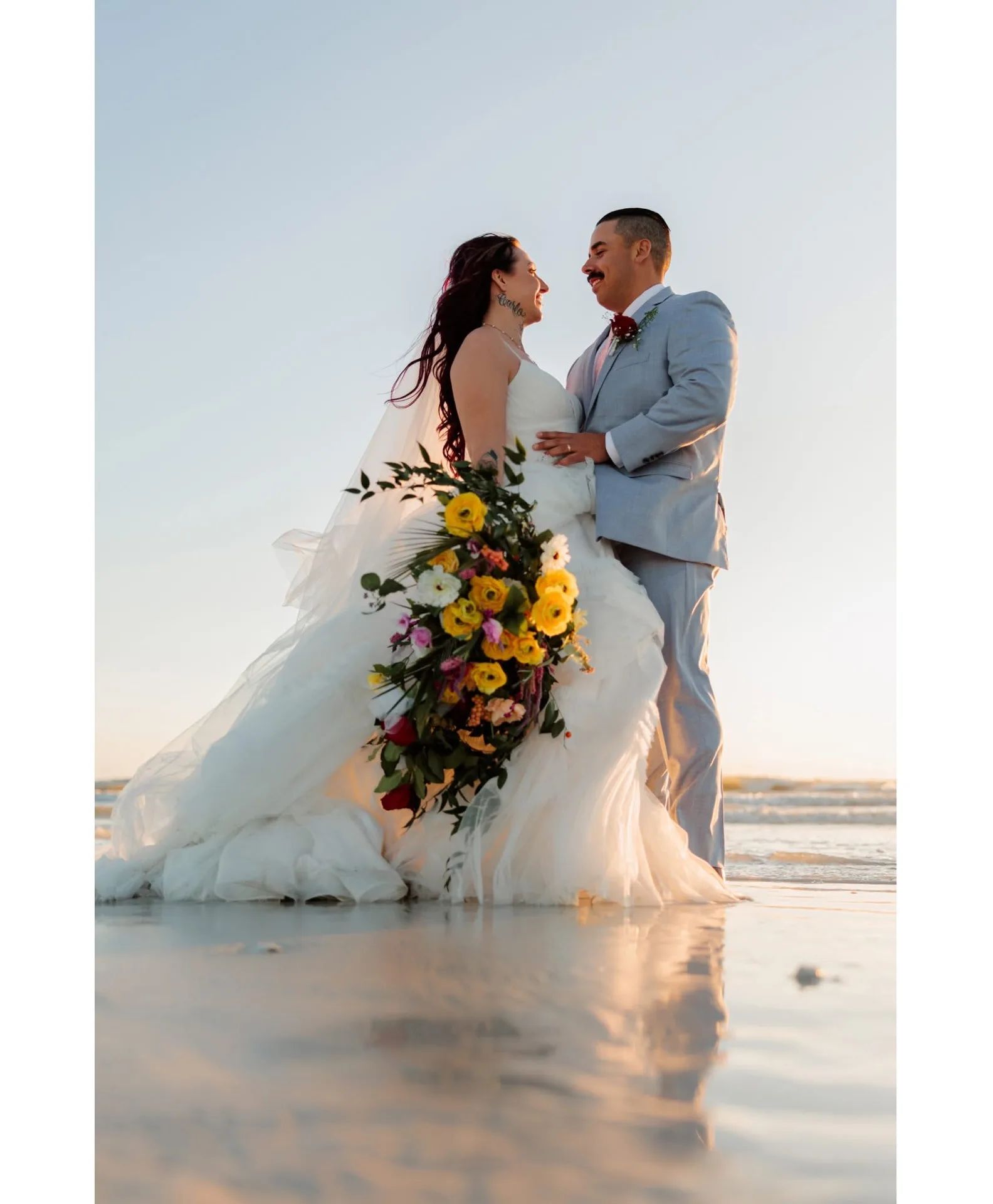 Custom Design Wedding Bouquet Shown in Silk