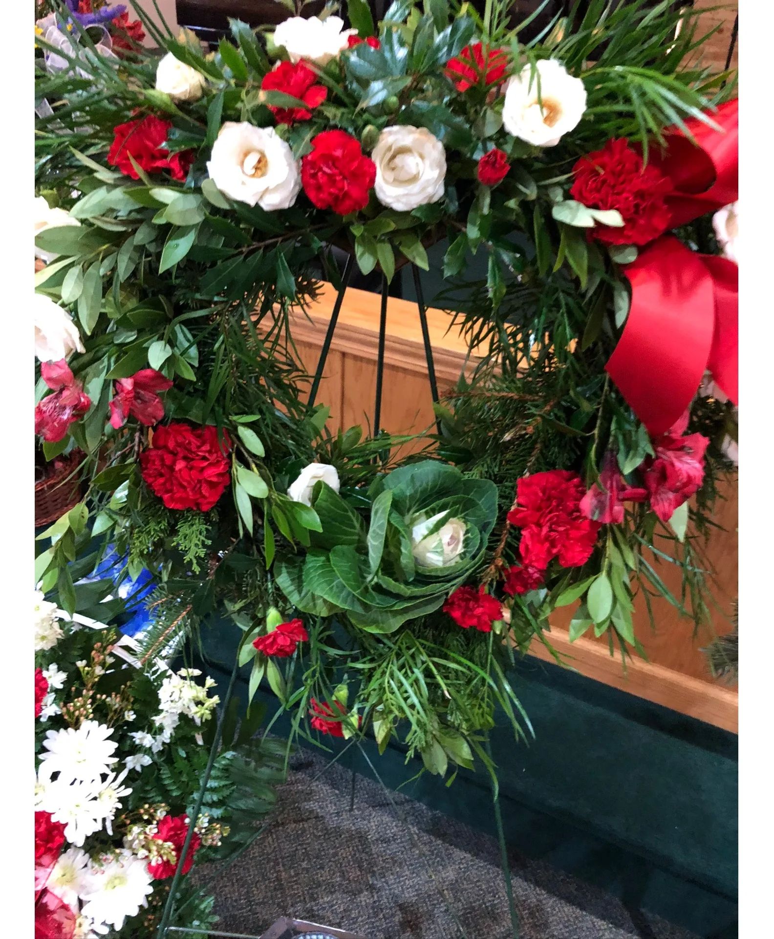 Custom designed Wreath Add Color & Shape in Instructions