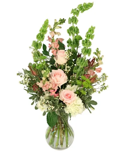 Peaceful Greens Flower Arrangement Peaceful Greens Flower Arrangement