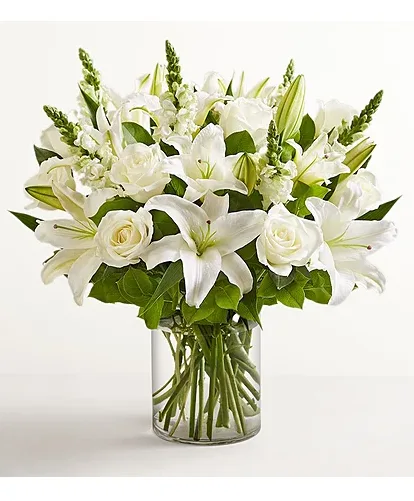 All Classic White Vase Arrangement All Classic White Vase Arrangement
