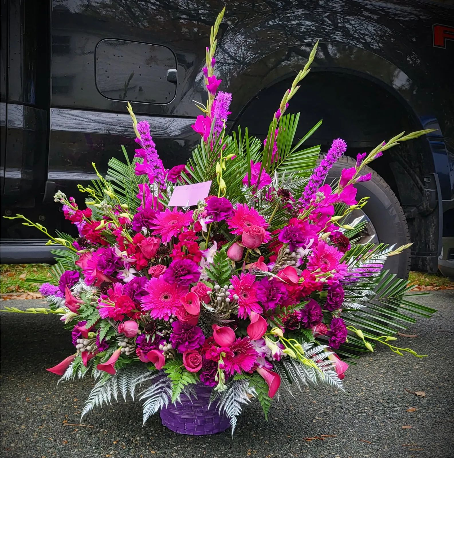Funeral basket