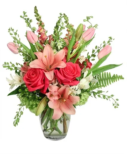 Array of Pinks Floral Arrangement Array of Pinks Floral Arrangement
