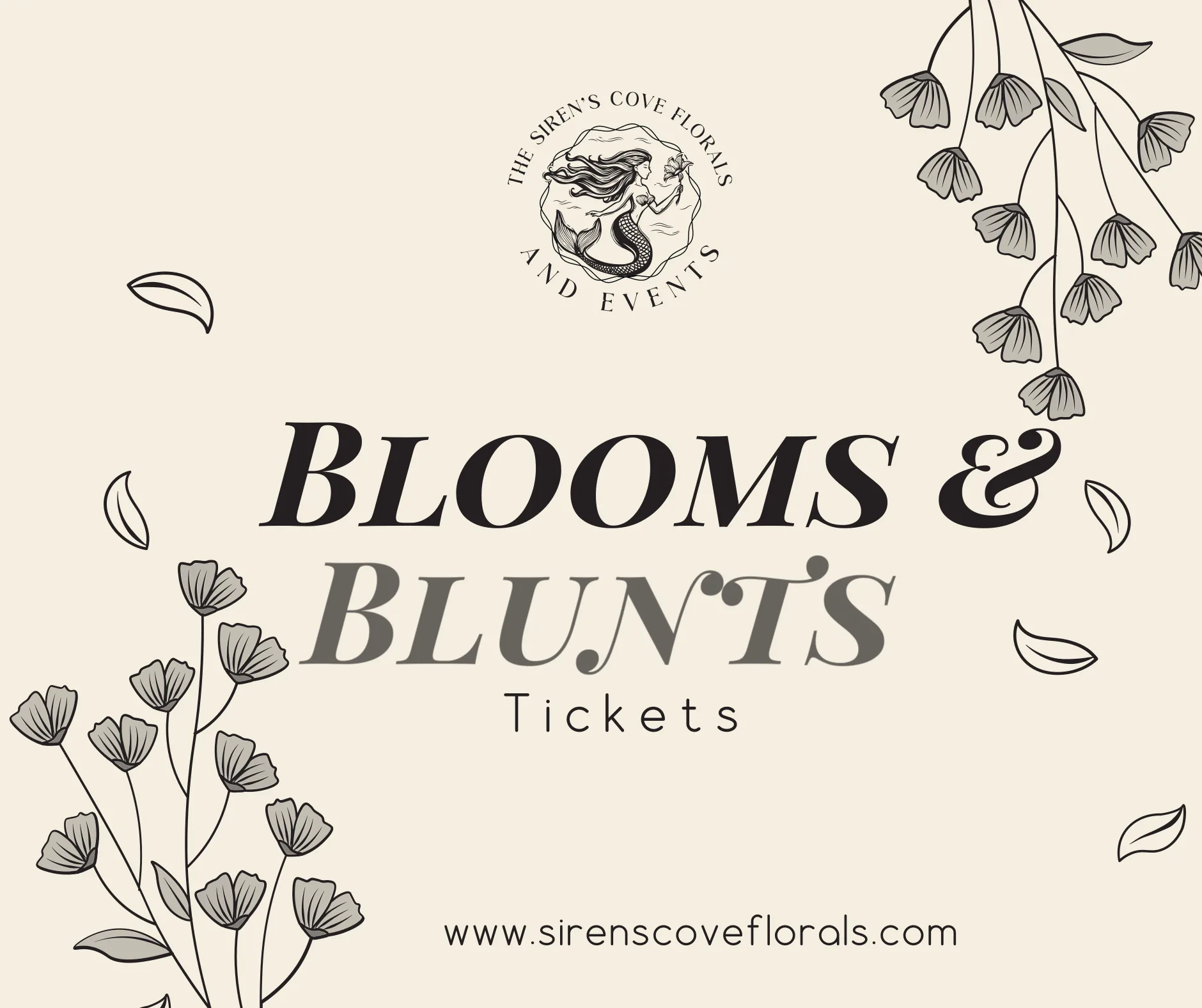 Blooms & Blunts Ticket Blooms & Blunts Ticket