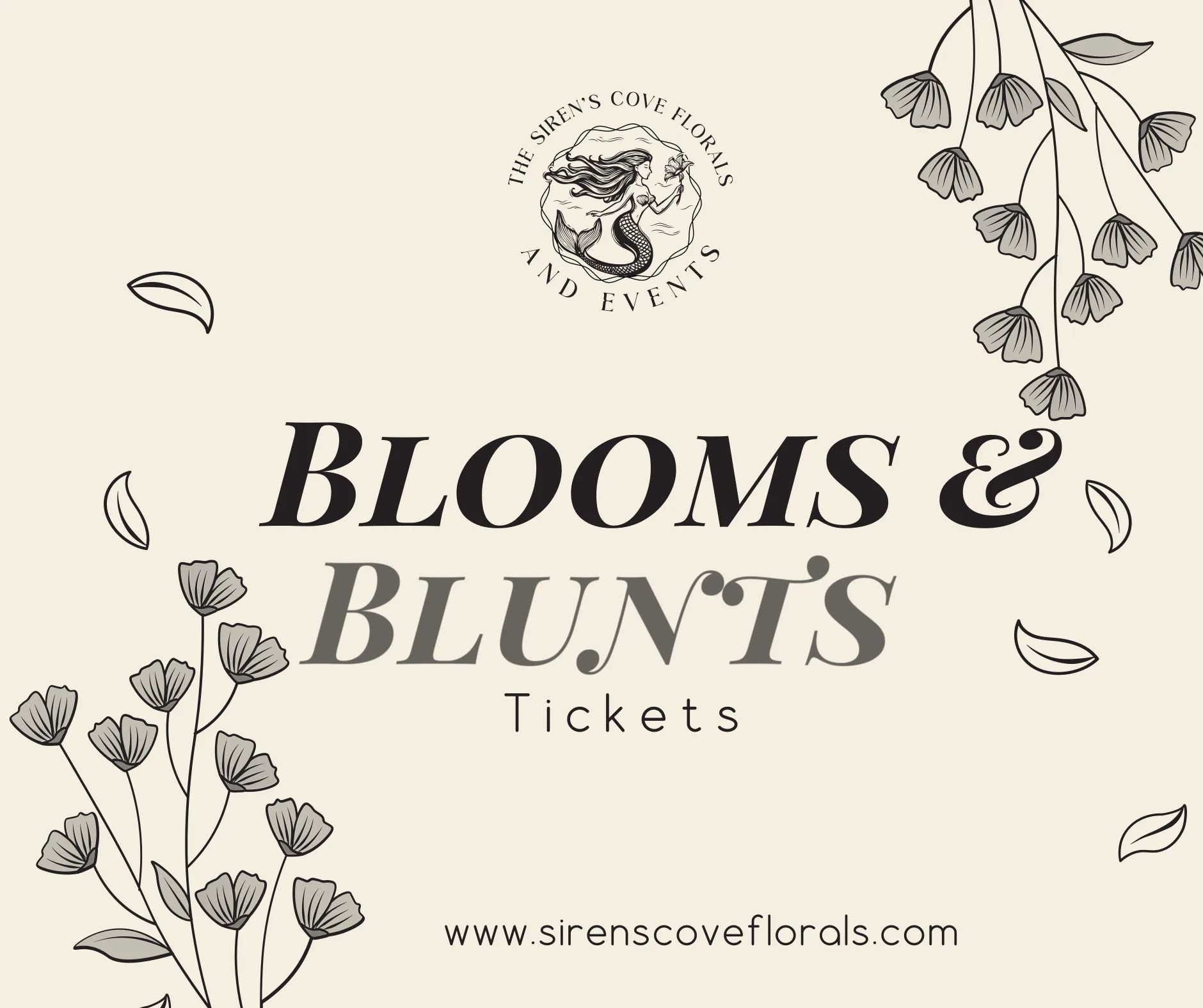 Blooms & Blunts Ticket