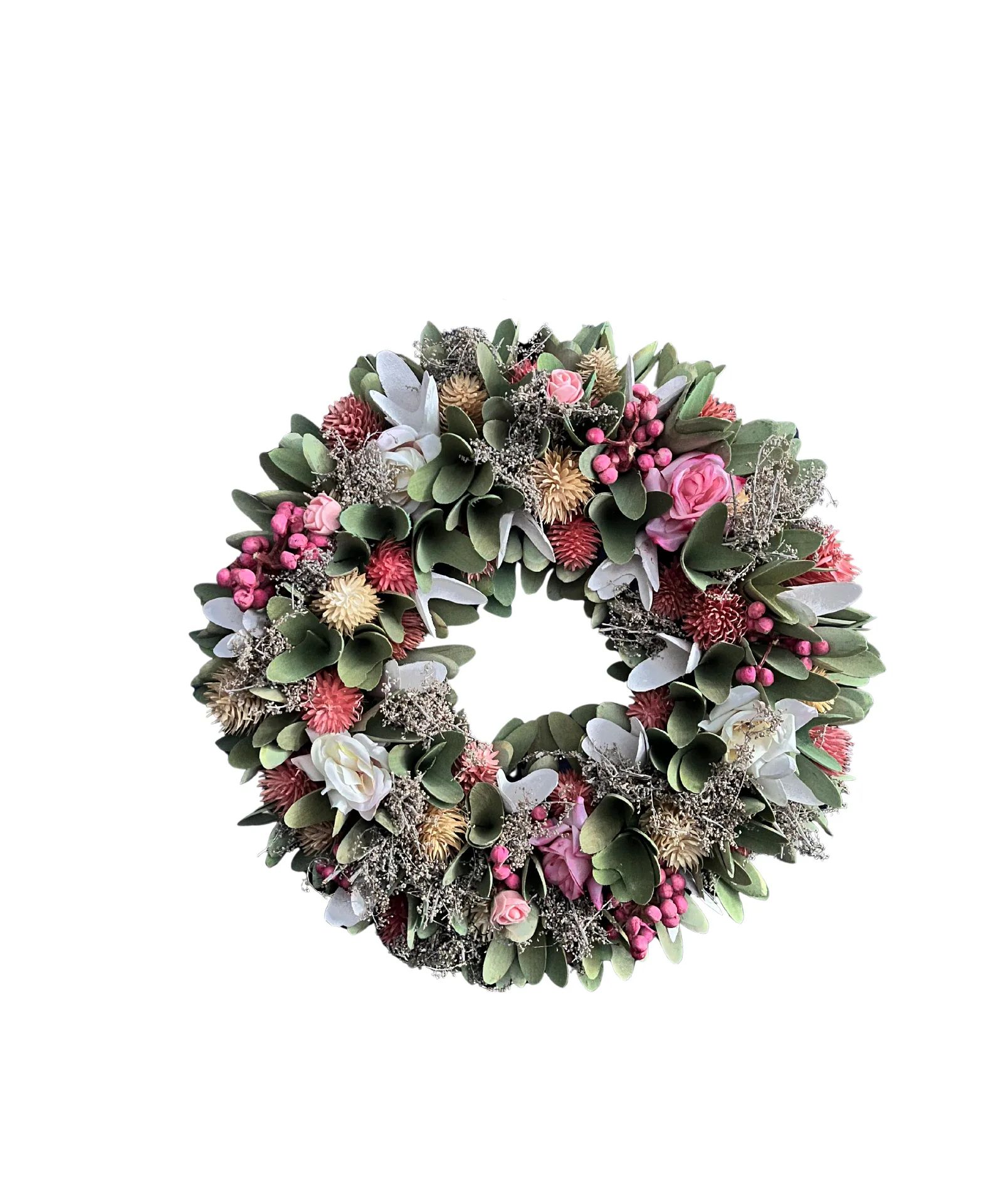 Blushing Garden Spring Wreath