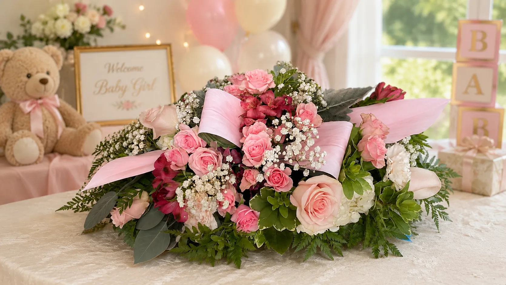 Sweet Beginnings Centerpiece