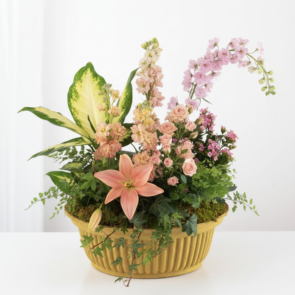 Peach Petal Serenity