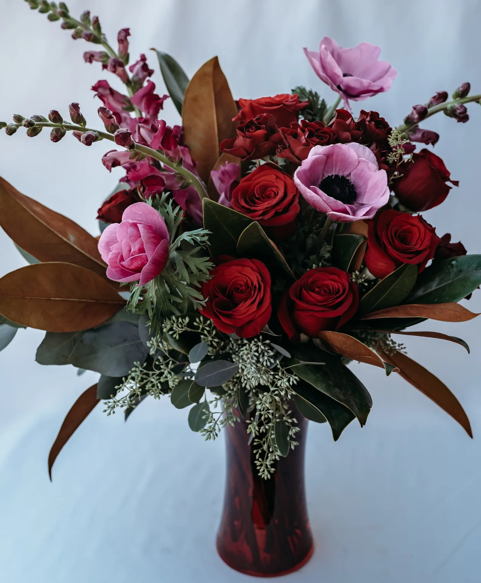 Ruby Radiance Vase Arrangement Ruby Radiance Vase Arrangement