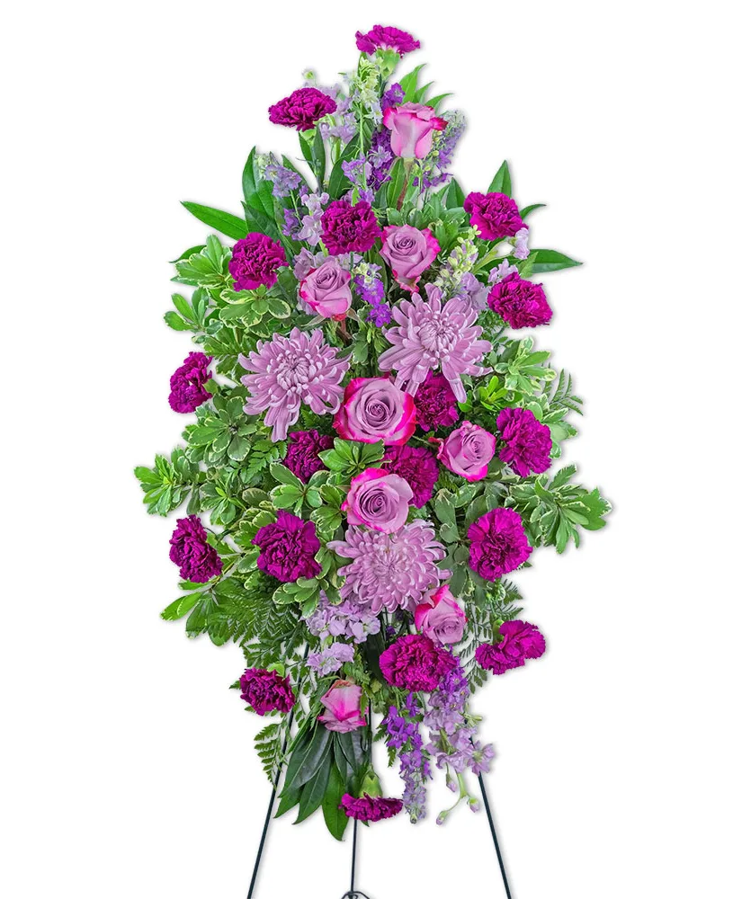 Gracefully Majestic Standing Spray Funeral Arrangement Gracefully Majestic Standing Spray Funeral Arrangement