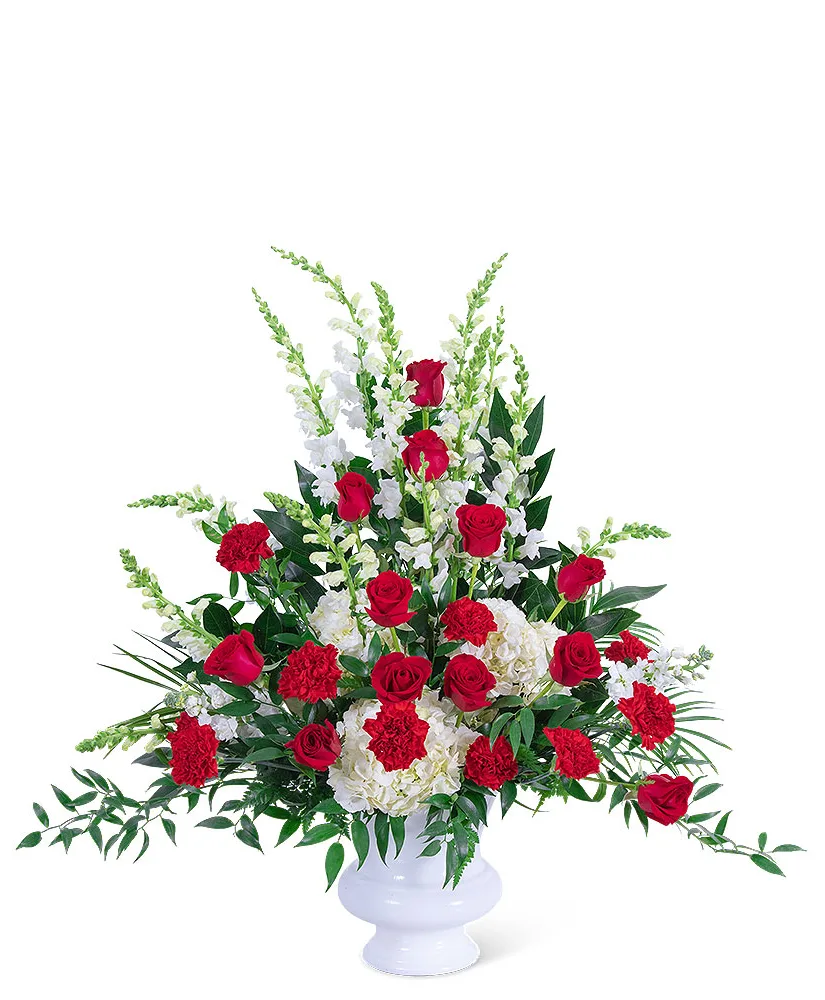 Serene Sanctuary Urn Funeral Arrangement Serene Sanctuary Urn Funeral Arrangement