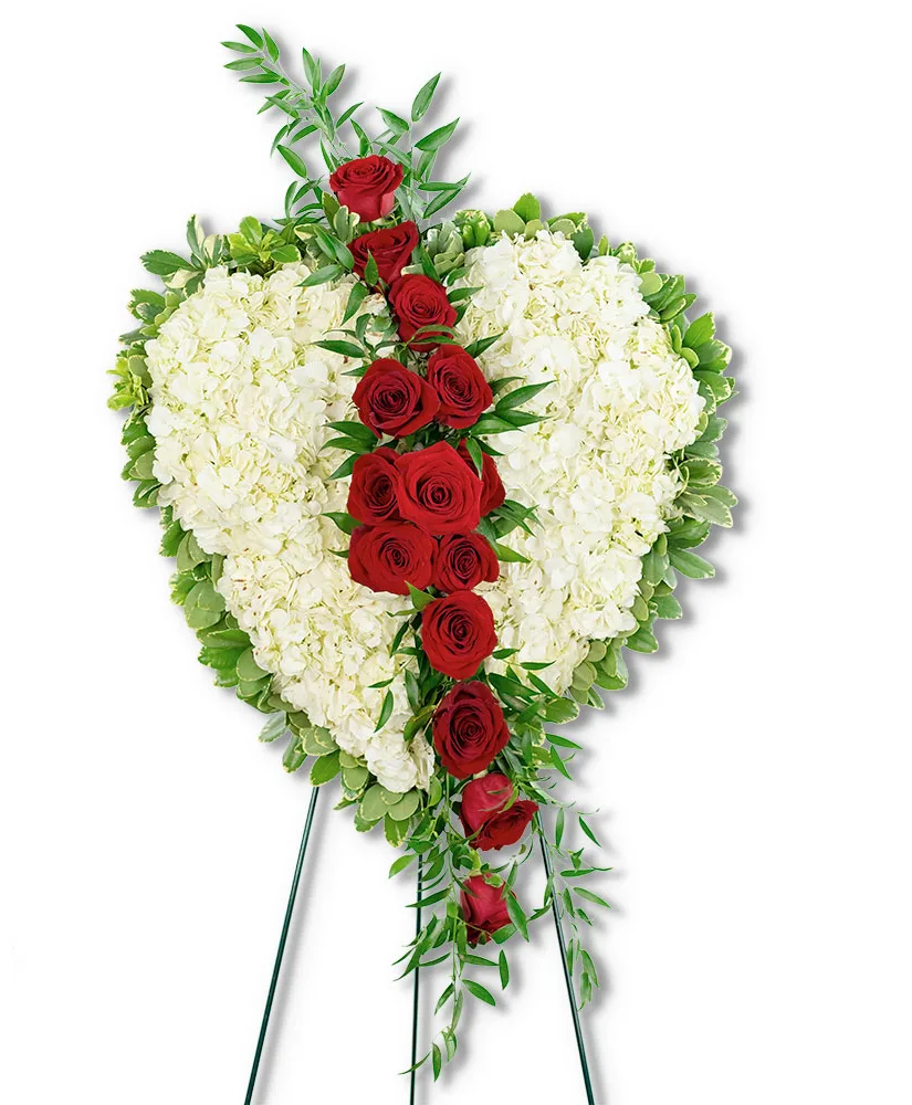 Lost Love Heart Funeral Arrangement Lost Love Heart Funeral Arrangement