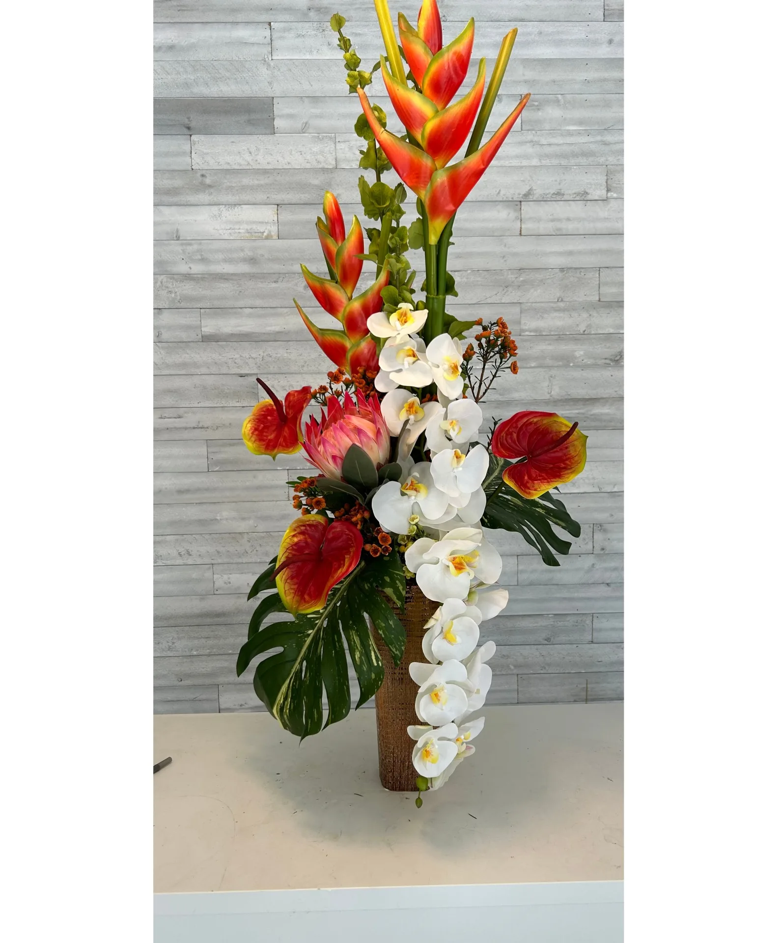 Florida Paradise Silk Flower Arrangement Florida Paradise Silk Flower Arrangement